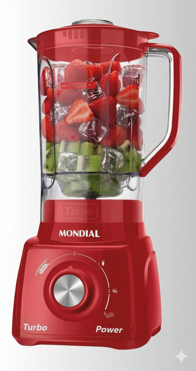 Liquidificador Turbo Power Mondial