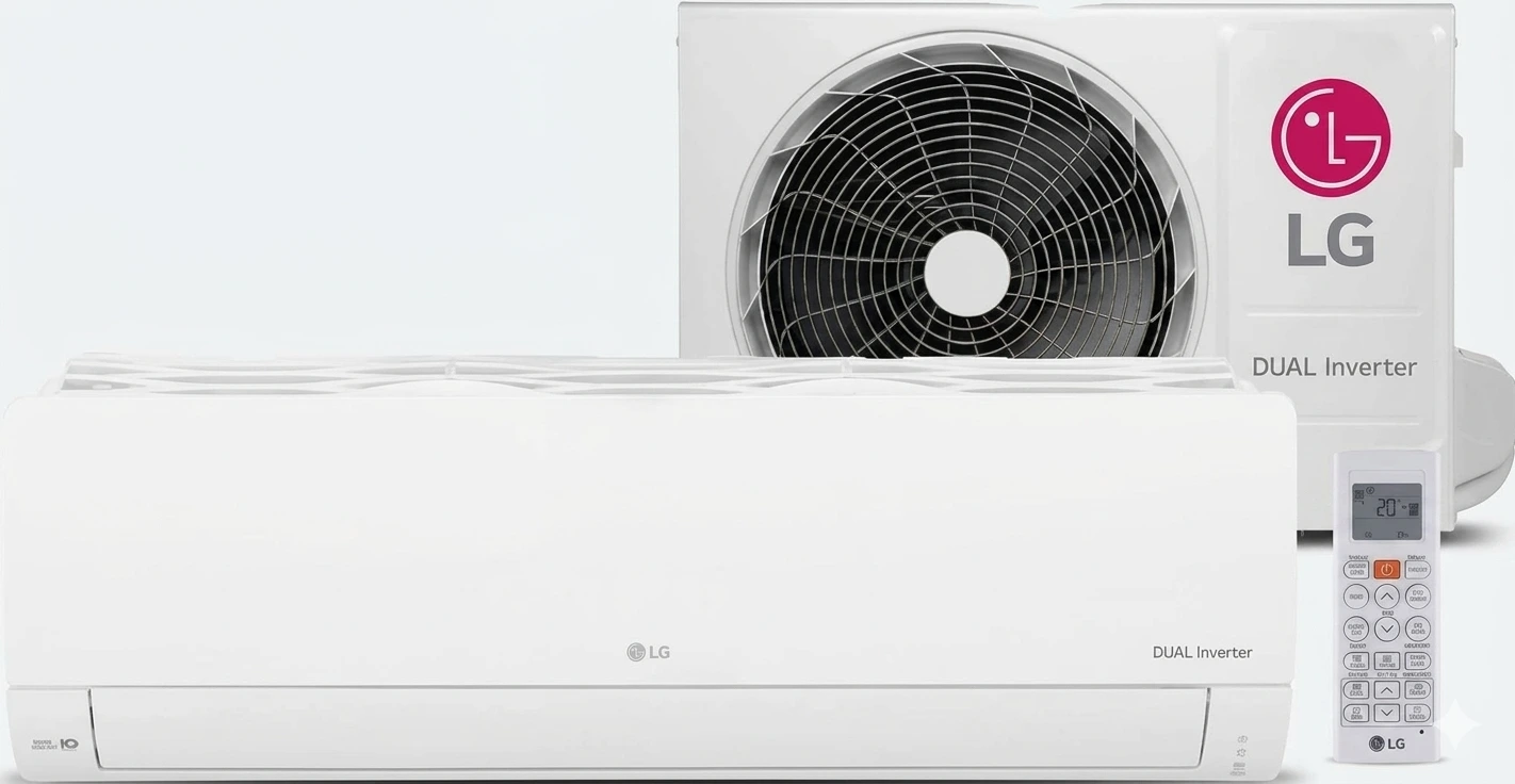 LG Dual Inverter compact 12000 BTUs