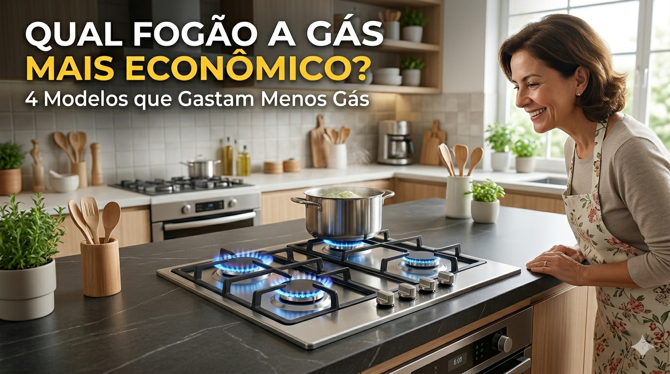 Qual fogao a gaz mais economico