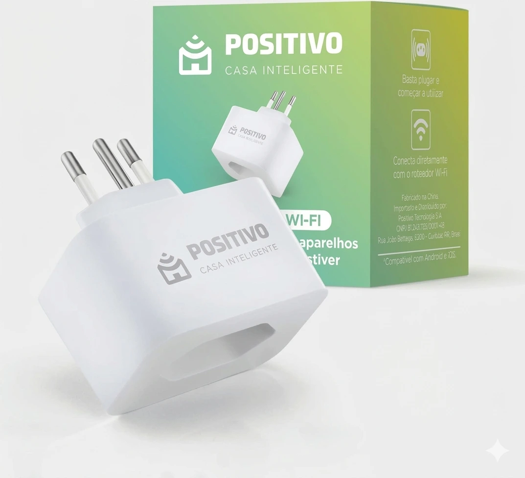 Positivo Casa Inteligente Smart Plug Wi-Fi