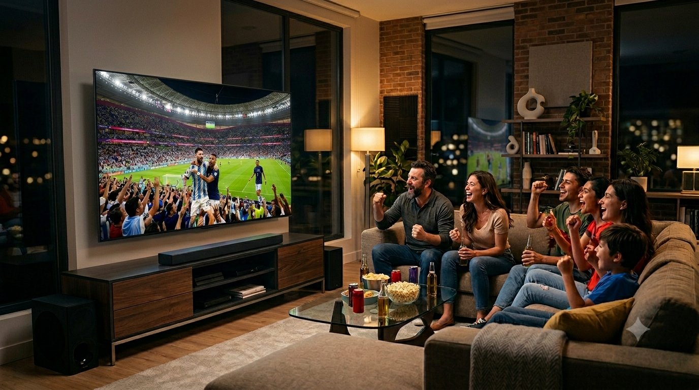 melhor tv para assistir copa-do mundo 2026