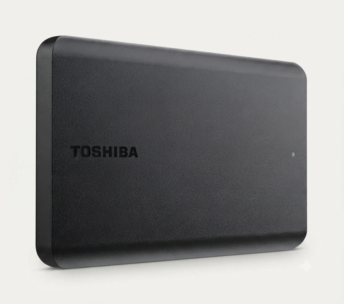 HD Externo Toshiba 1TB Canvio Basics Preto