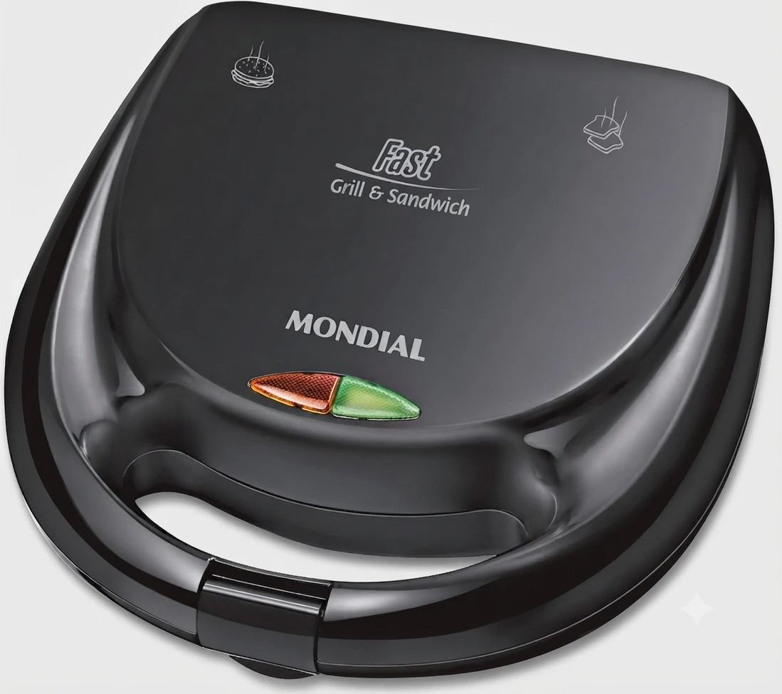 Sanduicheira Mondial Fast Grill & Sandwich S-12