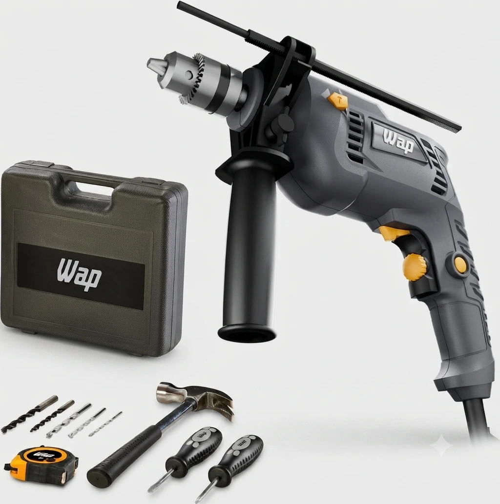Furadeira e Parafusadeira de Impacto WAP WF-700K10 220V 700W